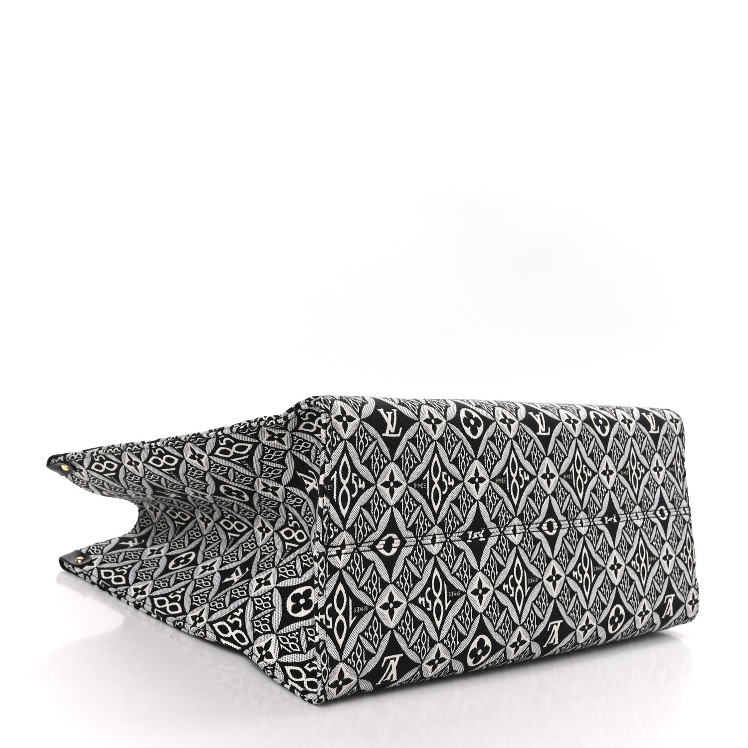 Louis Vuitton Jacquard Since 1854 Onthego GM Grey 4 of 9
