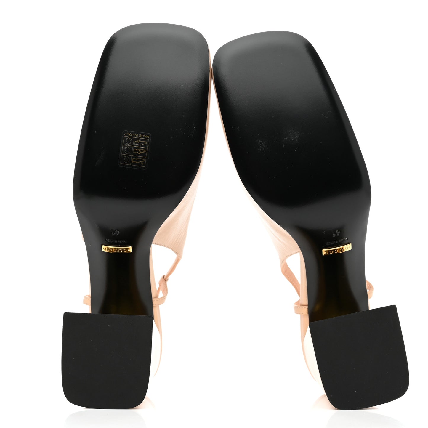 Malaga Kid Horsebit 75mm Slingback Pumps 41 Skin Rose