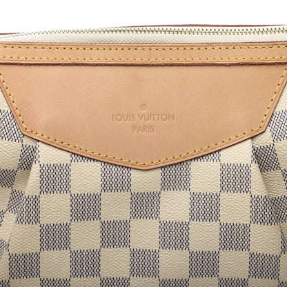 Louis Vuitton Damier Azur Siracusa MM 10 of 12