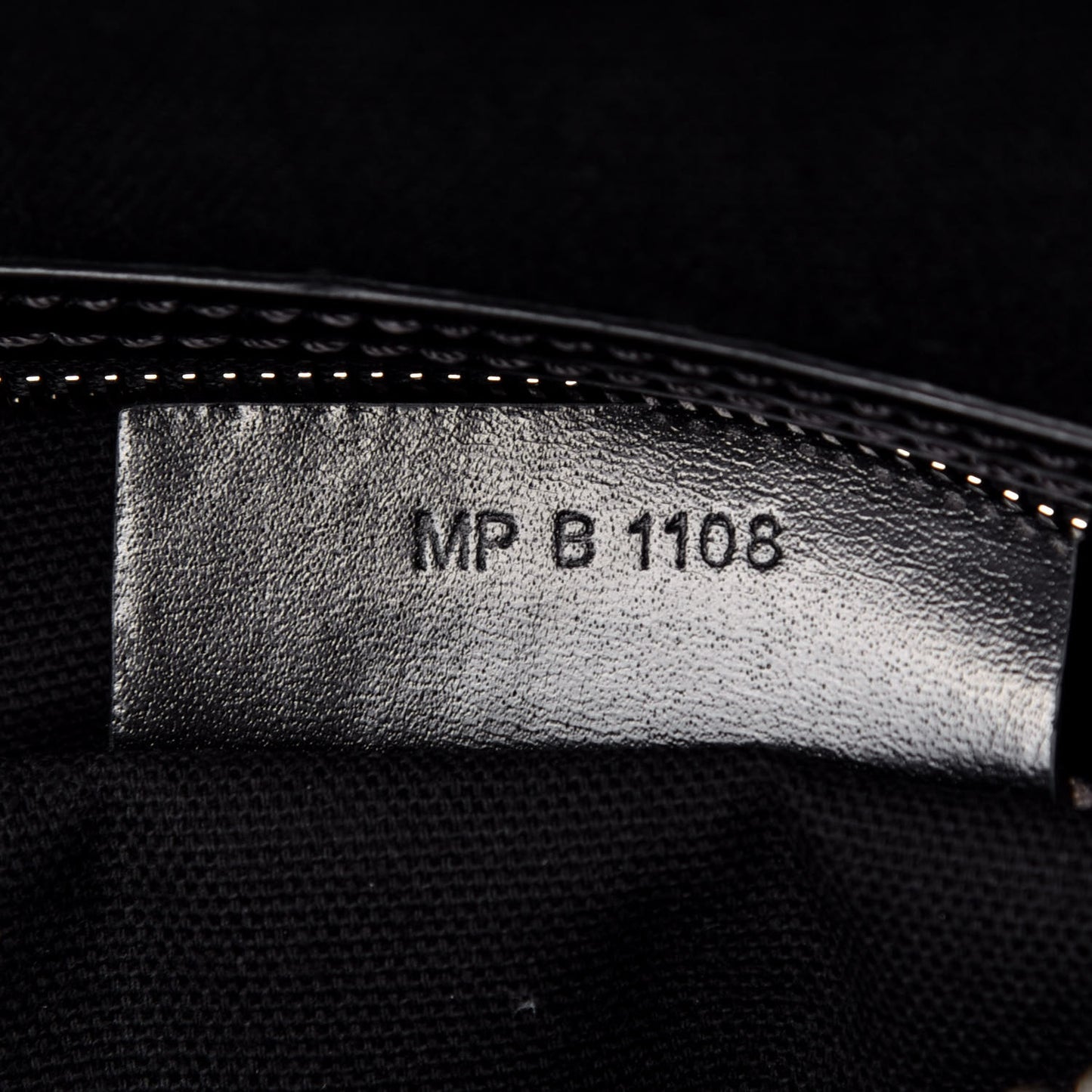 Shiny Lord Calfskin Small Antigona Black