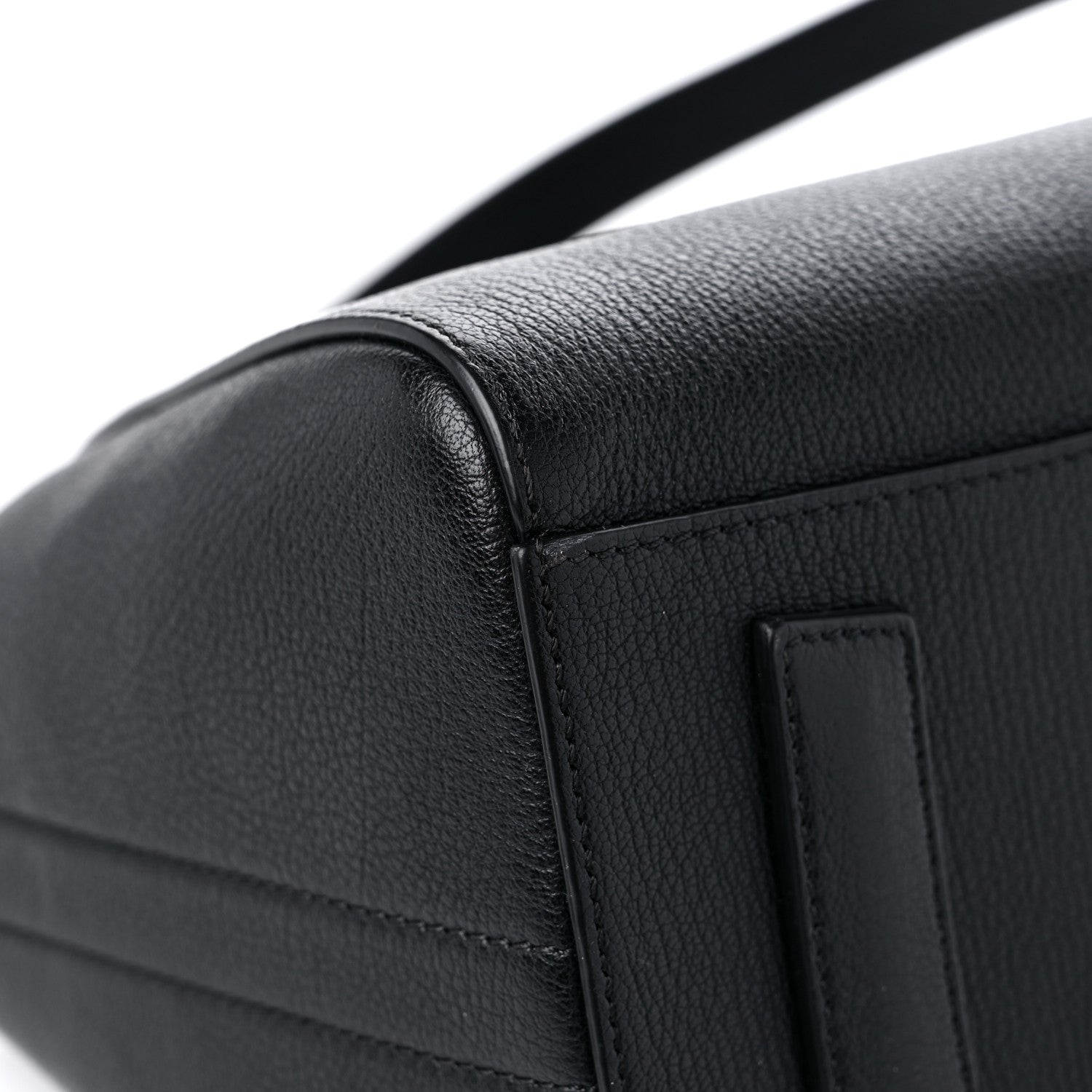 Givenchy Sugar Goatskin Striped Small Antigona Black Red 7 of 11
