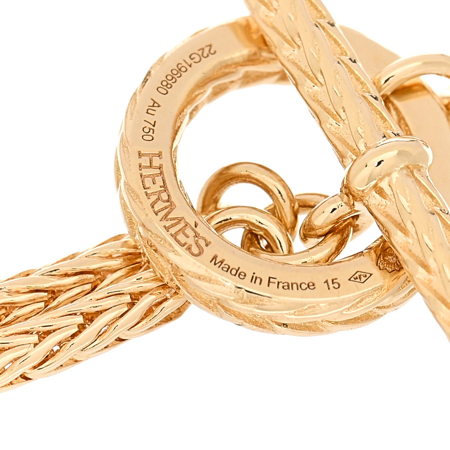 18K Yellow Gold PM Chaine D'ancre Danae Bracelet