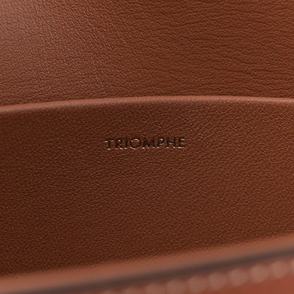 Celine Natural Calfskin Triomphe Shoulder Bag Tan 7 of 11