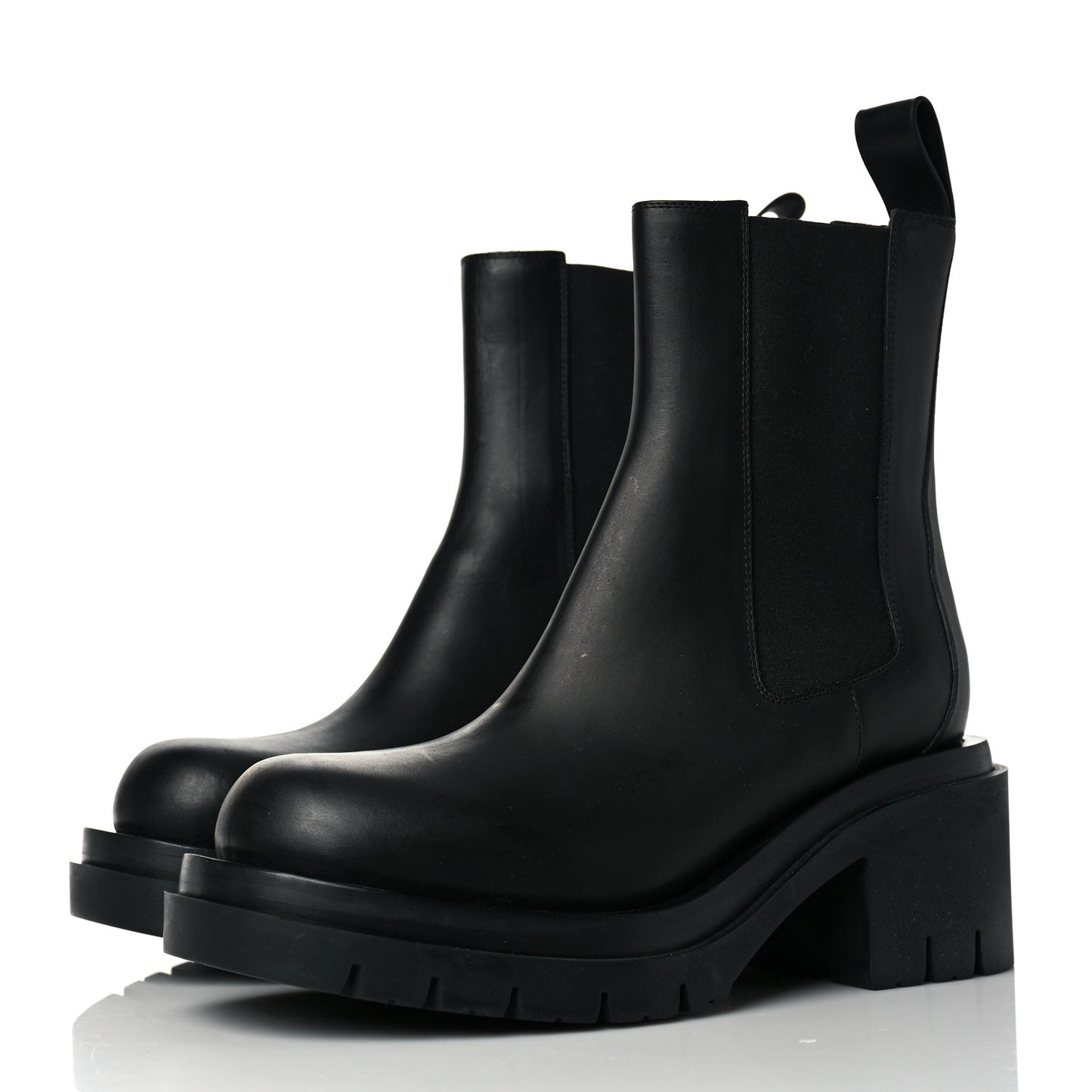 Calfskin The Lug Chelsea 30/70mm Boots 37 Black