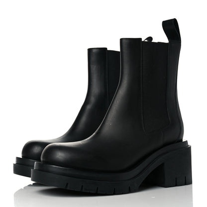 Bottega Veneta Calfskin The Lug Chelsea 30/70mm Boots 37 Black 3 of 6