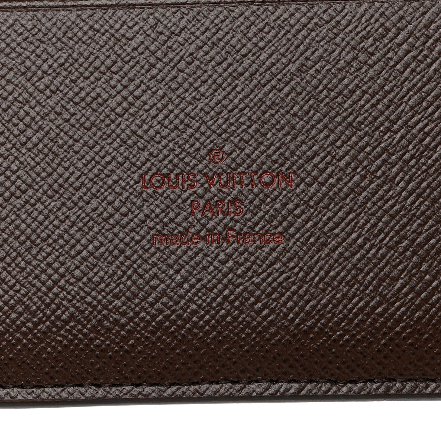 Damier Ebene Large Ring Agenda Cover