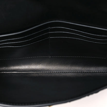 Bottega Veneta Nappa Intrecciato Long Andiamo Top Handle Clutch Black 5 of 9