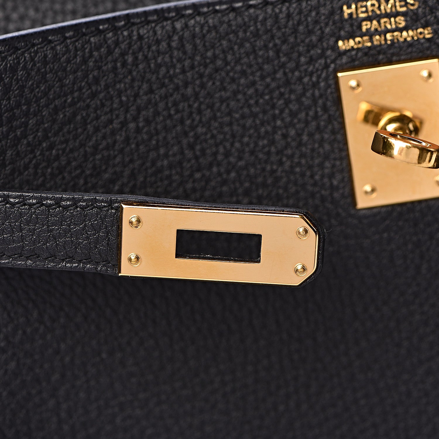 Hermes Togo Kelly Retourne 25 Black 16 of 33