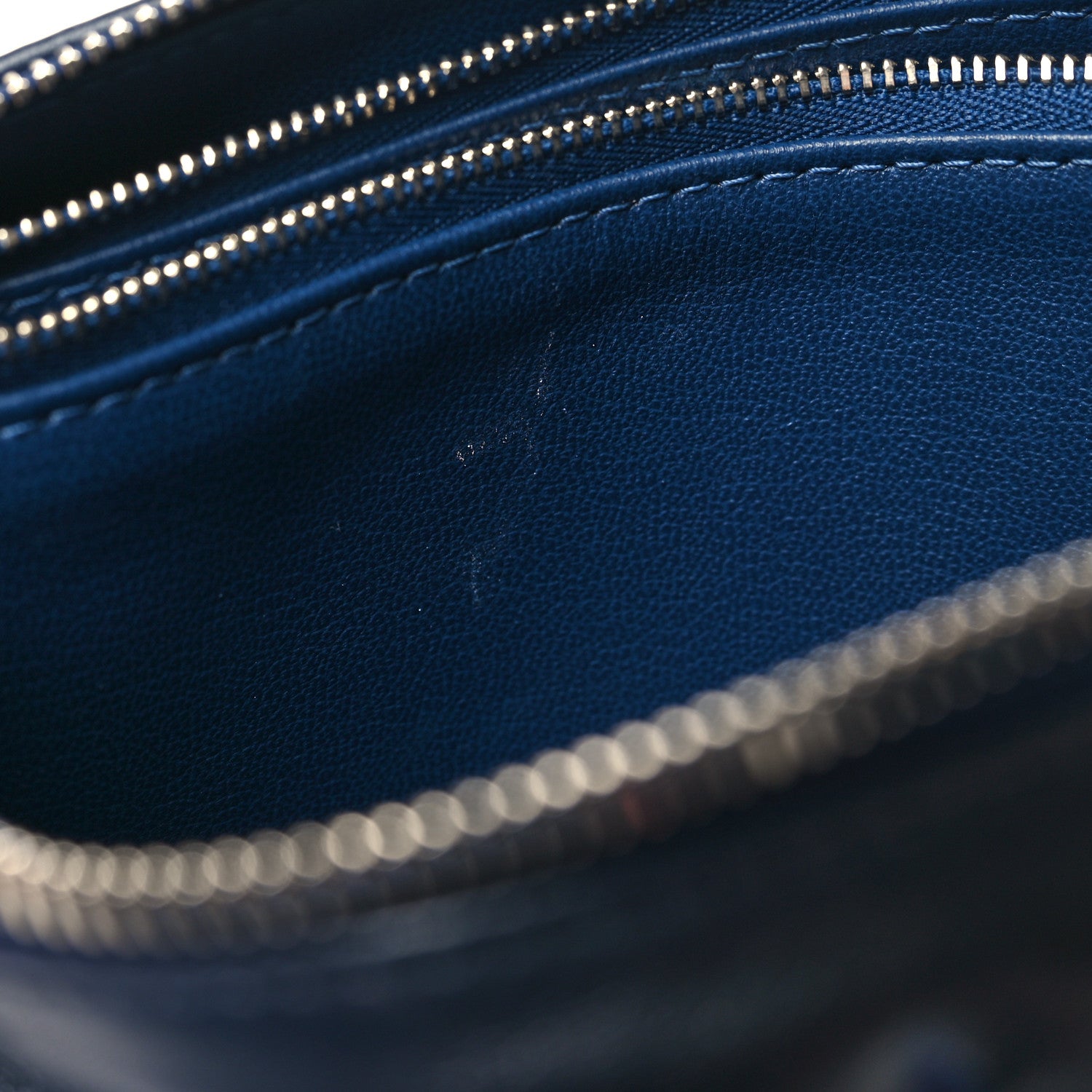 Louis Vuitton Lambskin Embossed Monogram Coussin PM Navy 12 of 14