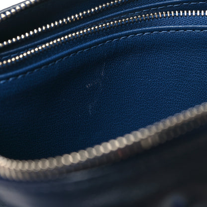 Louis Vuitton Lambskin Embossed Monogram Coussin PM Navy 12 of 14