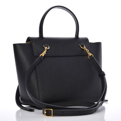 Celine Grained Calfskin Nano Belt Bag Black 3 of 6