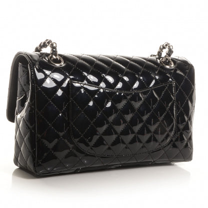 Chanel Patent Secret Label Medium Flap Black 3 of 8