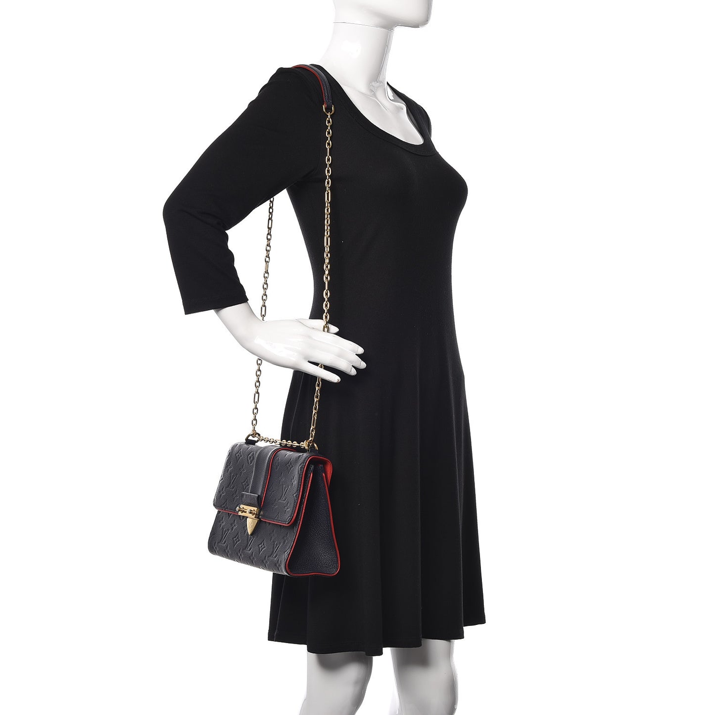 Empreinte Saint Sulpice PM Marine Rouge