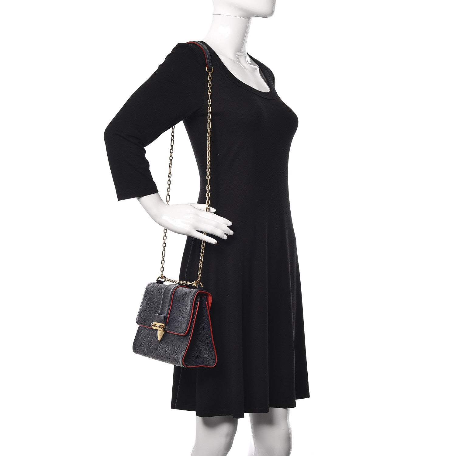 Louis Vuitton Empreinte Saint Sulpice PM Marine Rouge 2 of 10