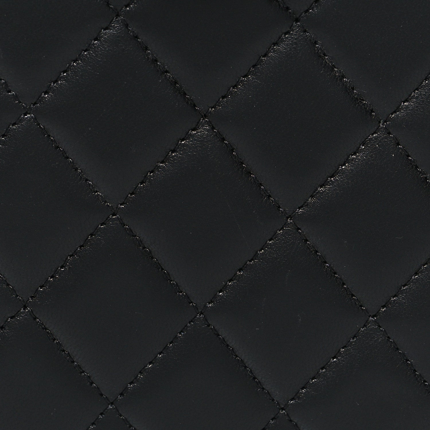 Chanel Lambskin Quilted CC Phone Holder Black 8 of 12