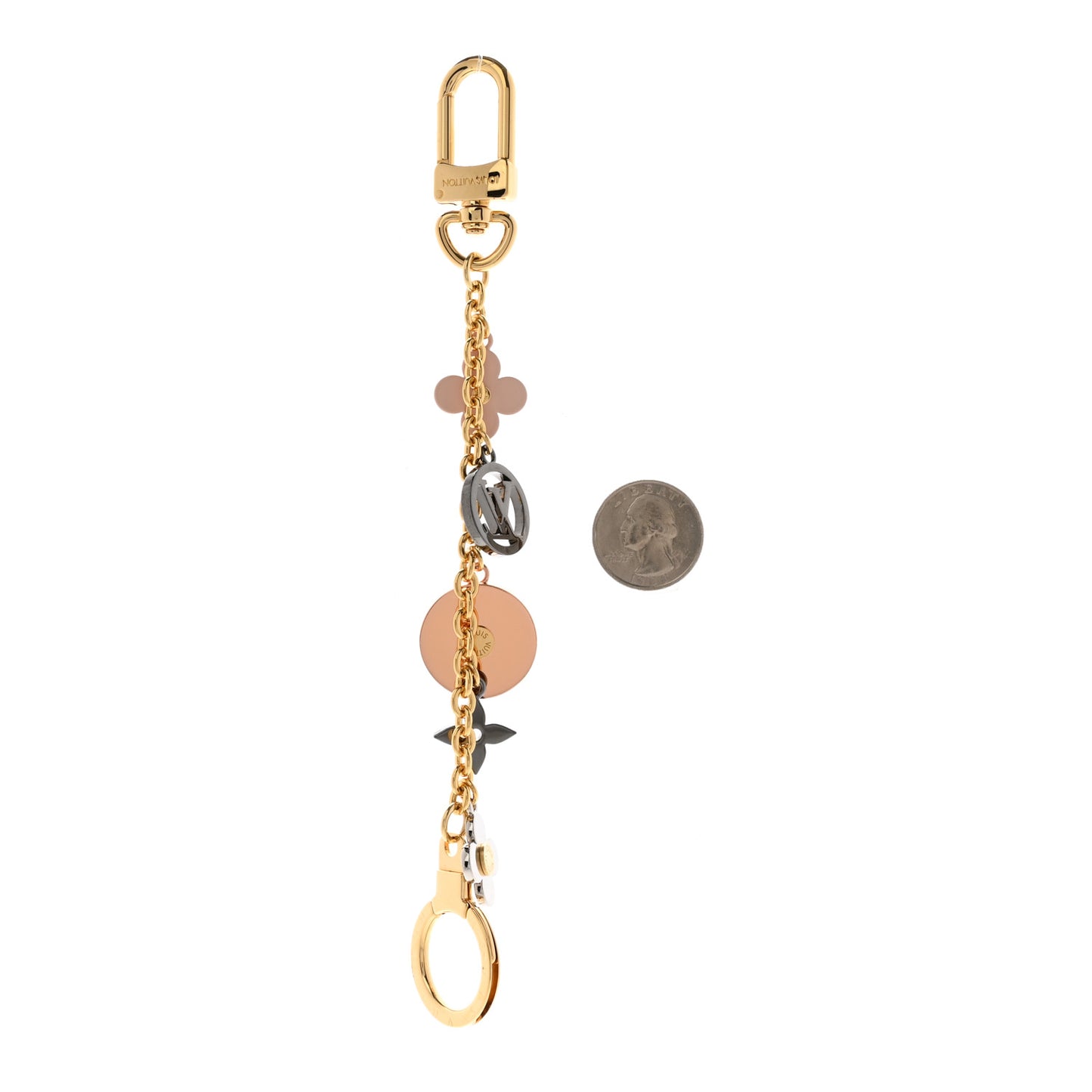 Preppy Flowers Bag Charm Chain Multicolor