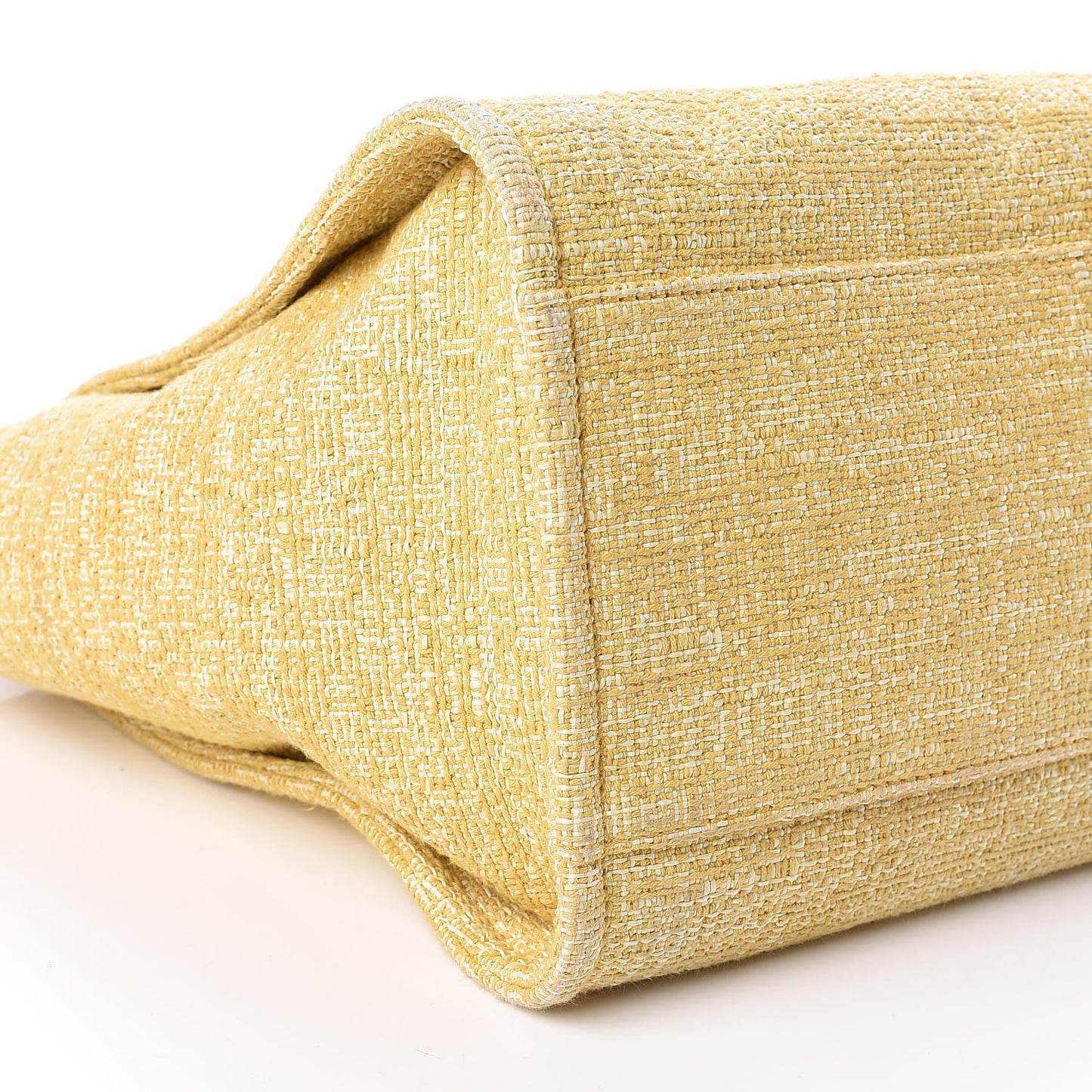 Canvas Medium Deauville Tote Light Yellow