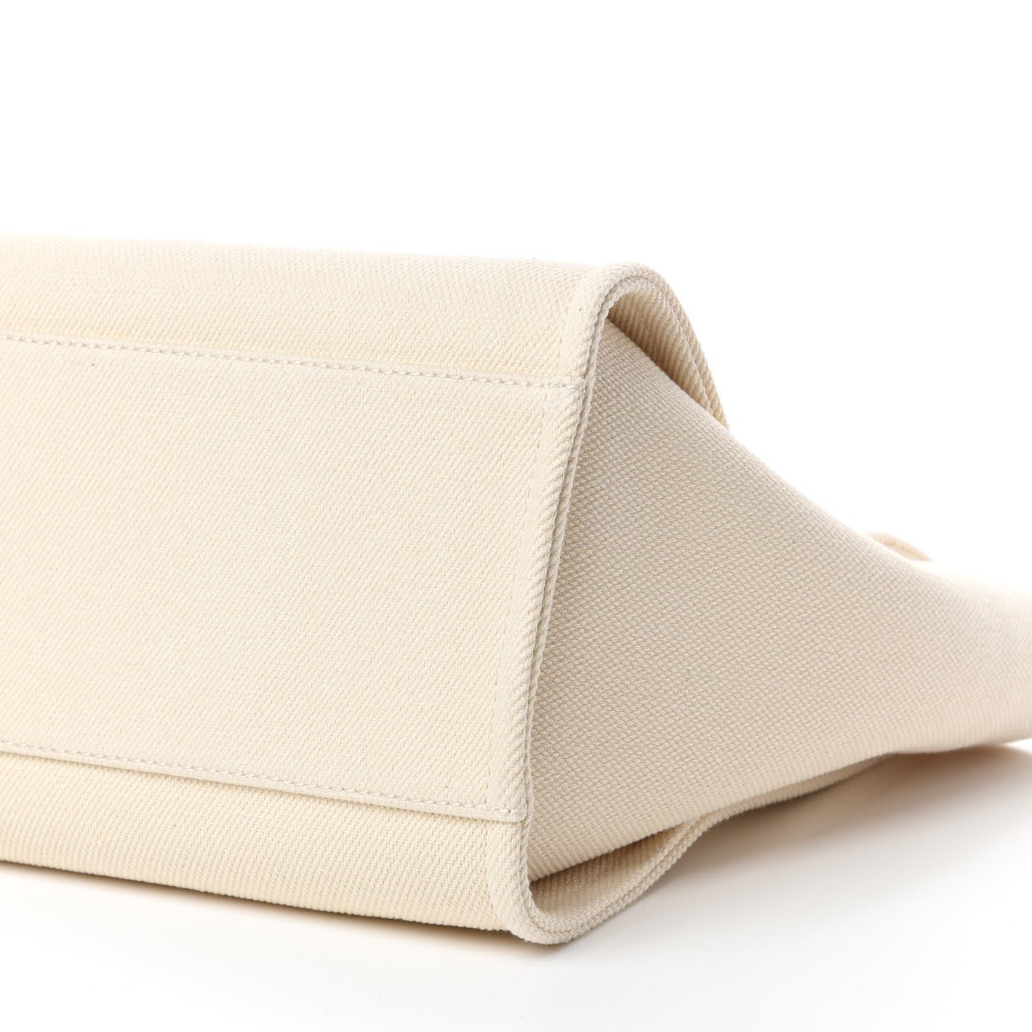 Chanel Canvas Pearl Medium Deauville Tote Ecru Beige 8 of 11