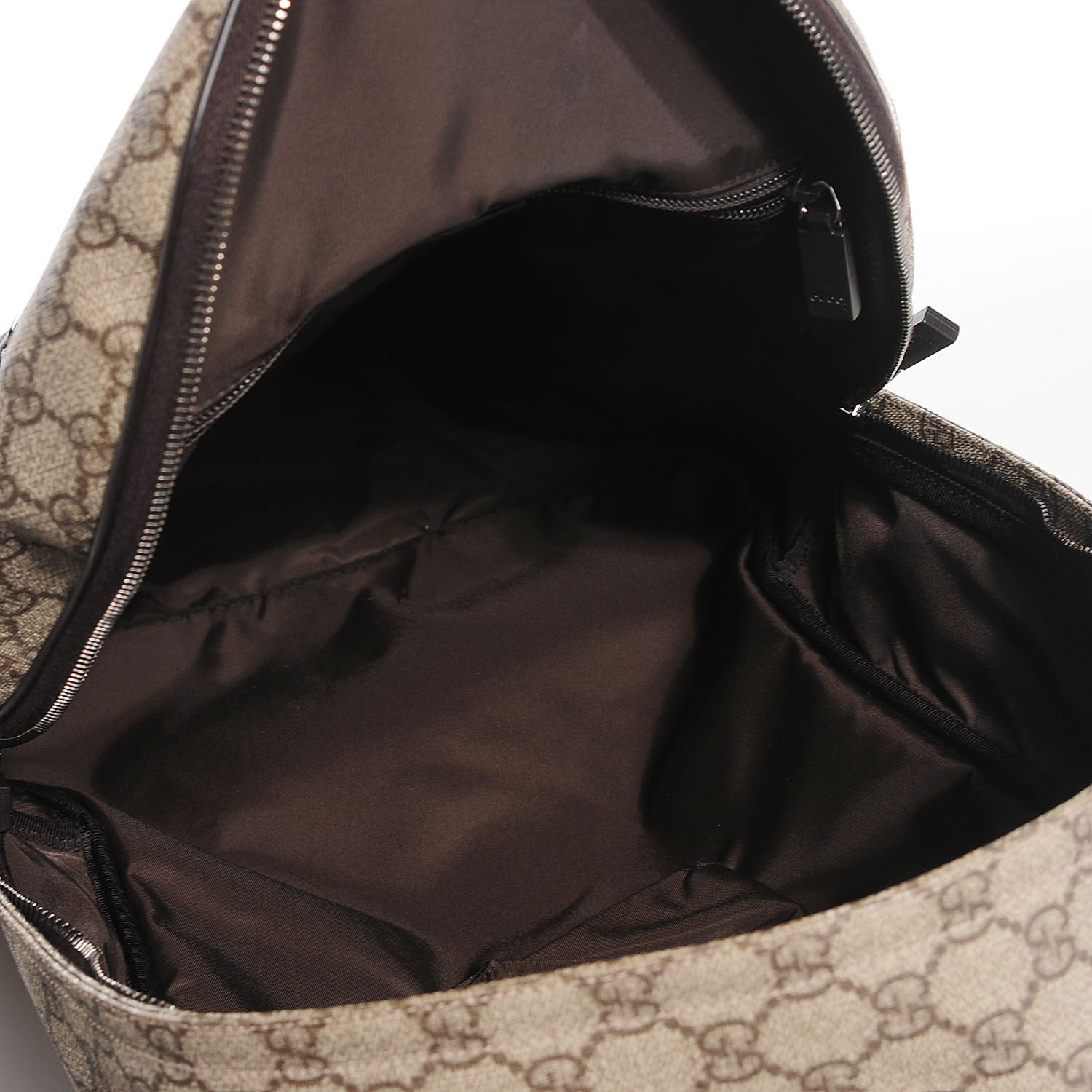 Gucci GG Plus Monogram Interlocking G Medium Backpack Dark Brown 5 of 7