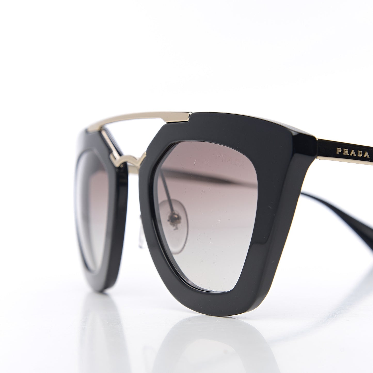 Acetate Cinema Sunglasses SPR 09Q Black