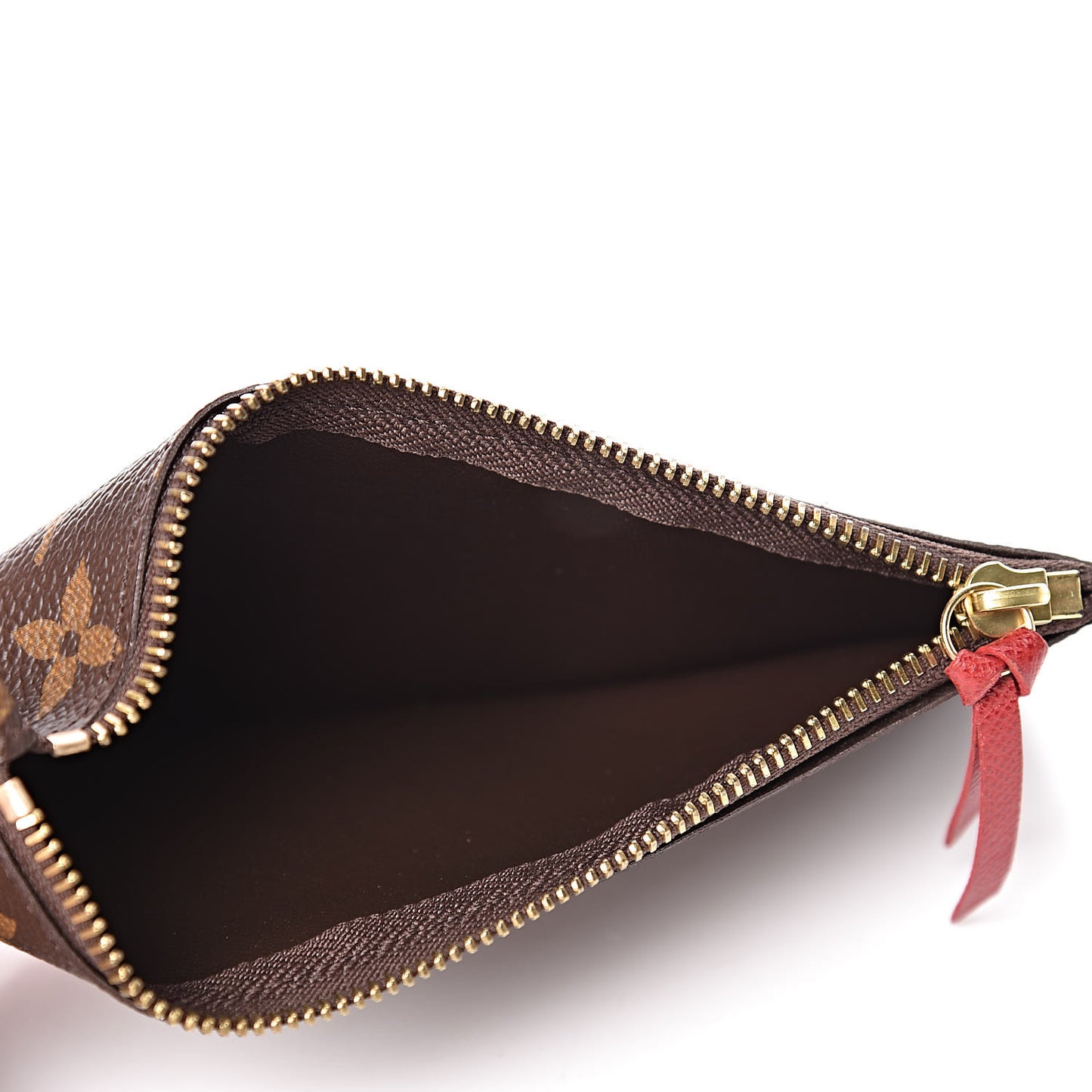 Monogram Josephine Wallet Red