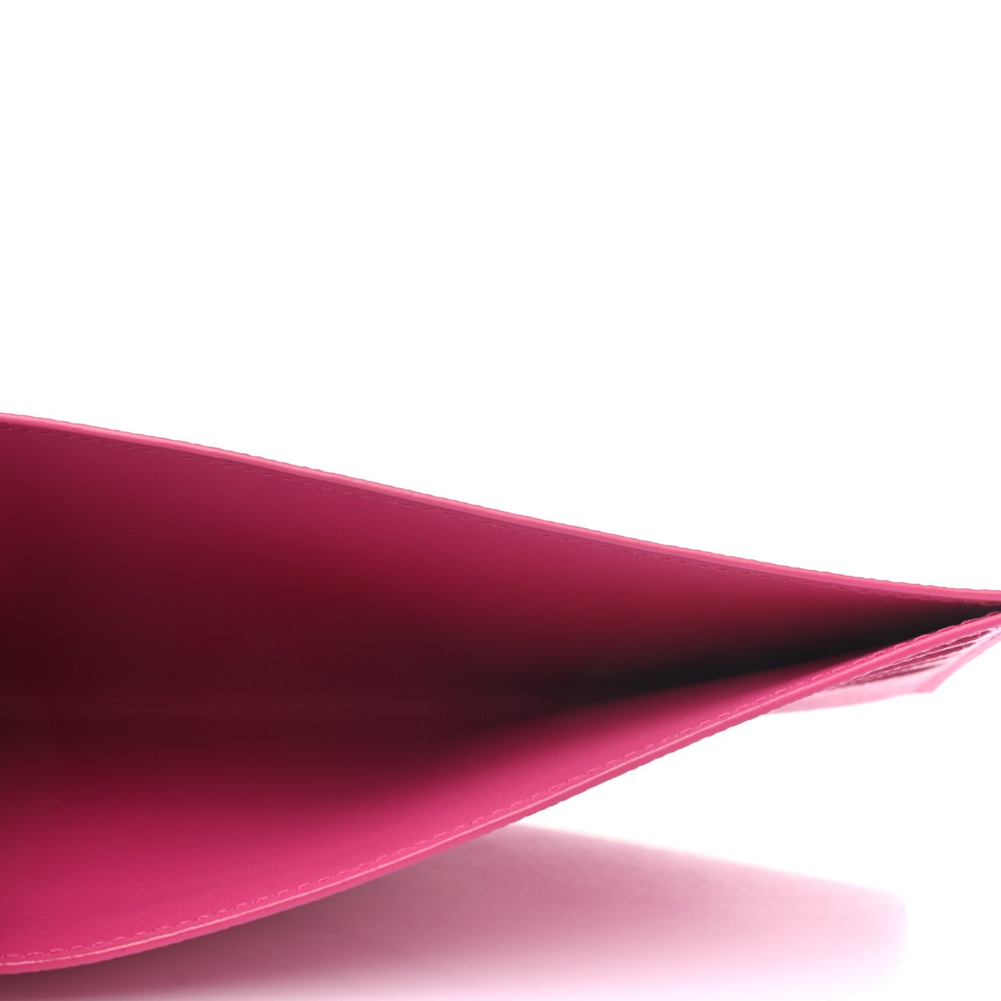 Calfskin Felicie Card Holder Insert Hot Pink