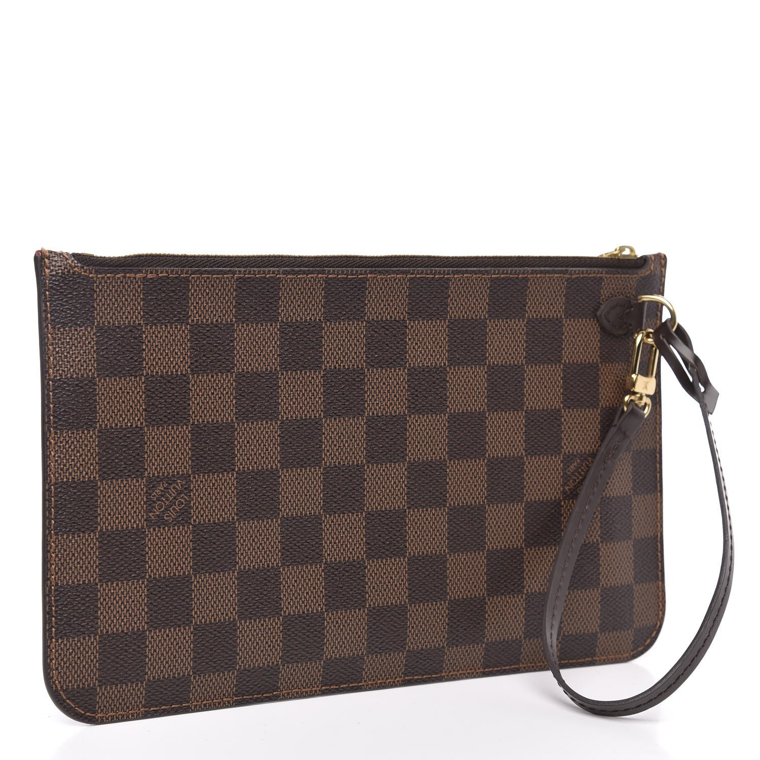 Louis Vuitton Damier Ebene Neverfull MM GM Pochette 3 of 9
