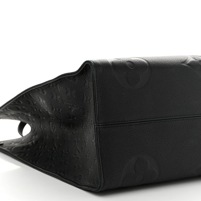 Louis Vuitton Empreinte Monogram Giant Onthego GM Black 9 of 11