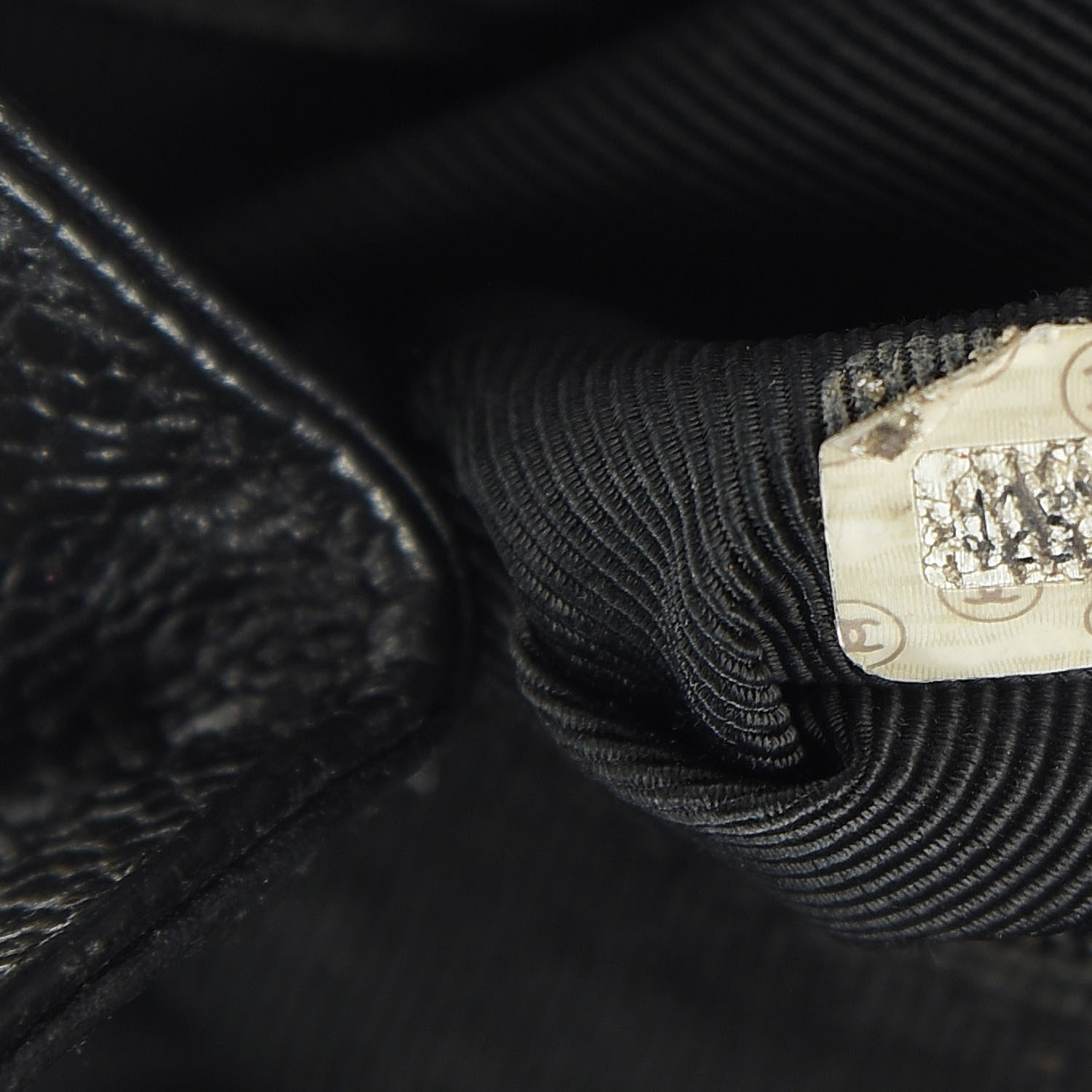 Chanel Caviar CC Backpack Black 7 of 15