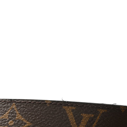 Louis Vuitton Calfskin Monogram 30mm LV Initiales Reversible Belt 90 36 Black 6 of 7