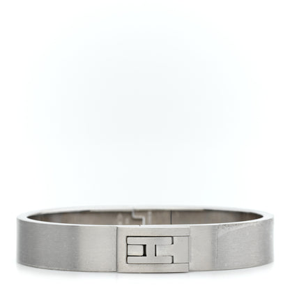 Hermes Brushed Paladium Jet Bracelet 1 of 5