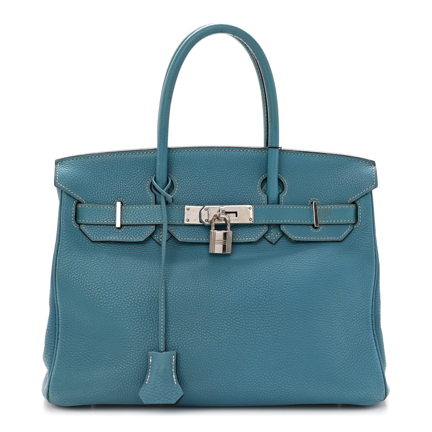Hermes Togo Birkin 30 Blue Jean 1 of 22