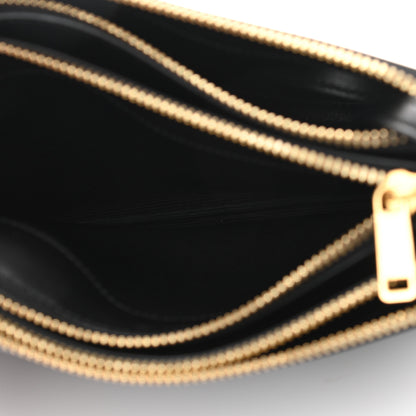 Celine Lambskin Small Trio Crossbody Bag Black 5 of 13