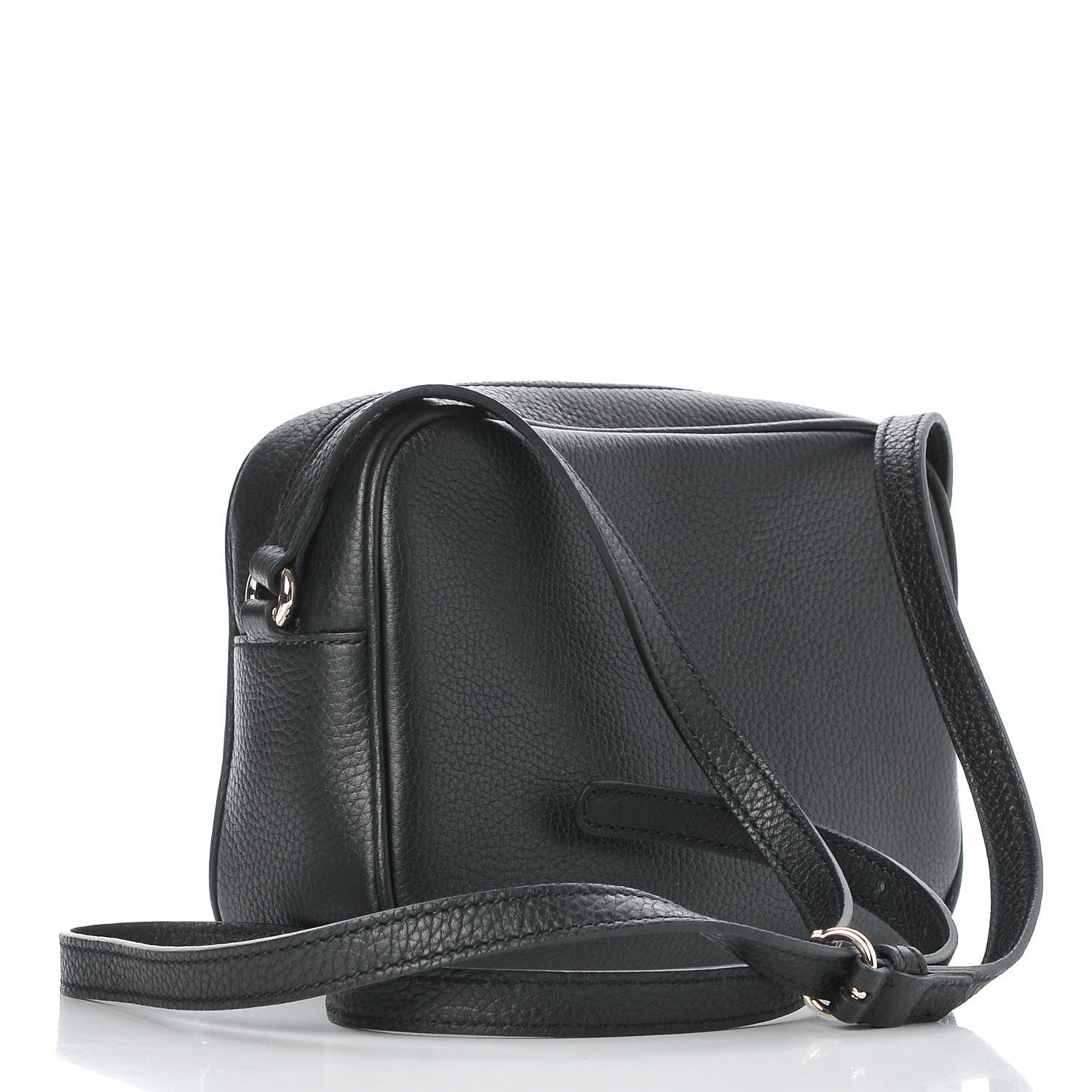 Gucci Pebbled Calfskin Small Soho Disco Bag Black 4 of 8