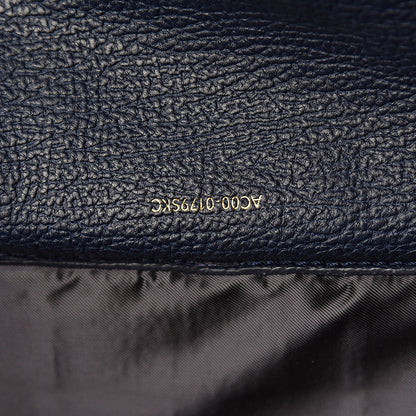 3.1 Phillip Lim 3.1 Textured Calfskin Medium Pashli Satchel Ink 7 of 16