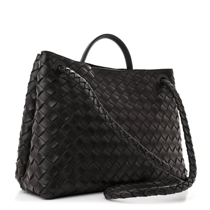 Bottega Veneta Nappa Intrecciato Medium Andiamo Shoulder Bag Fondant 3 of 9