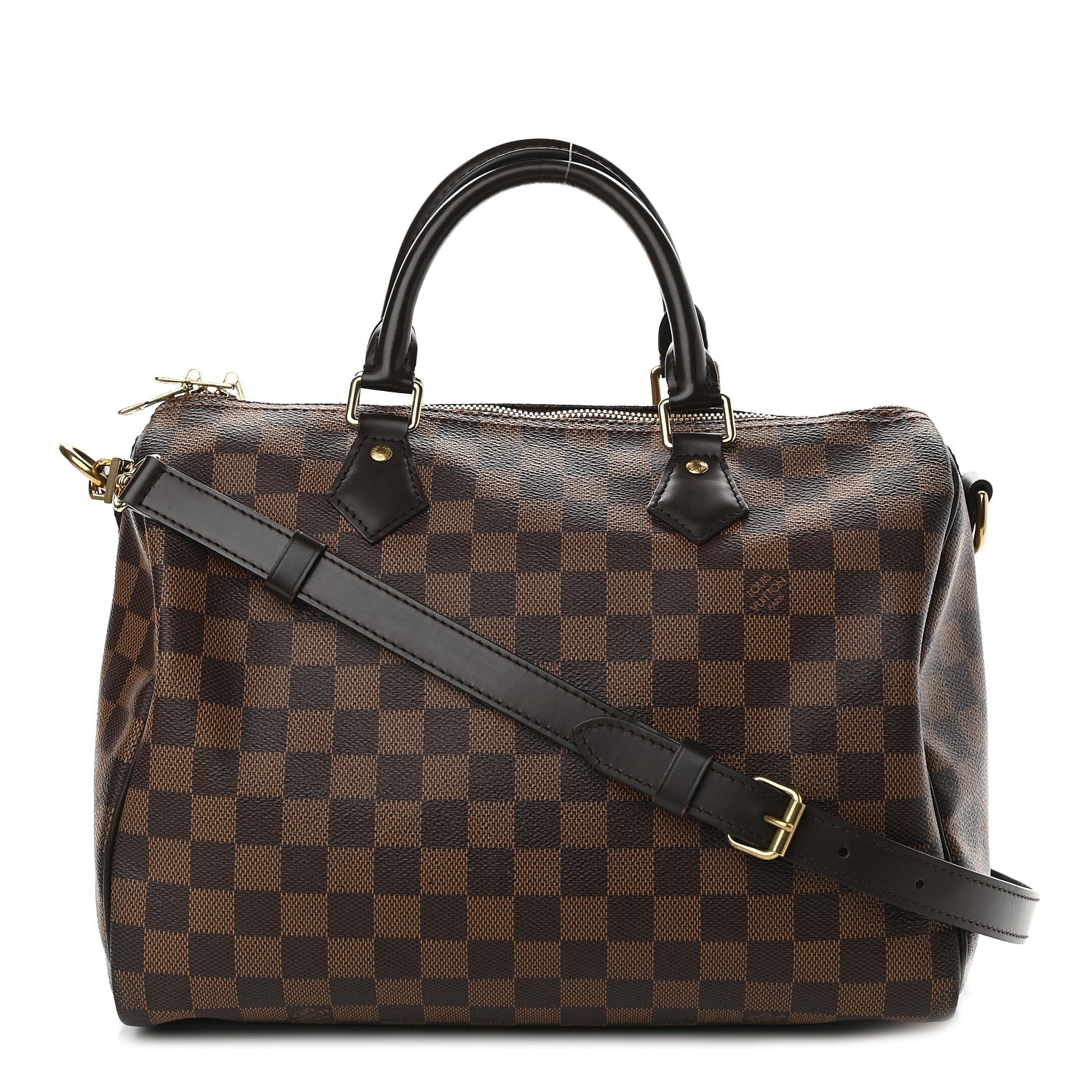 Louis Vuitton Damier Ebene Speedy Bandouliere 30 1 of 9