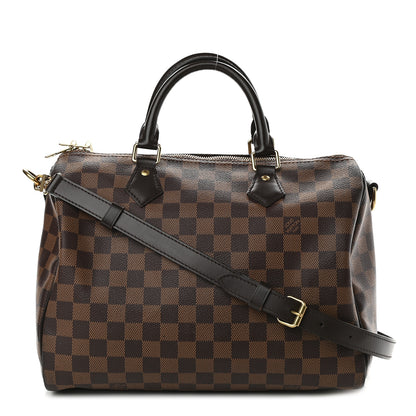 Louis Vuitton Damier Ebene Speedy Bandouliere 30 1 of 9