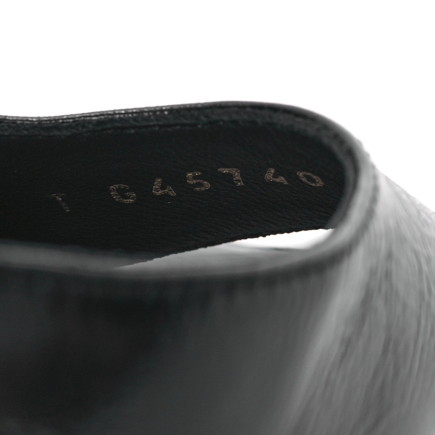 Chanel Calfskin CC Platform Sandals 38.5 Black 8 of 10