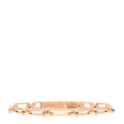Hermes 18K Rose Gold Kelly Chaine Bracelet ST 2 of 4