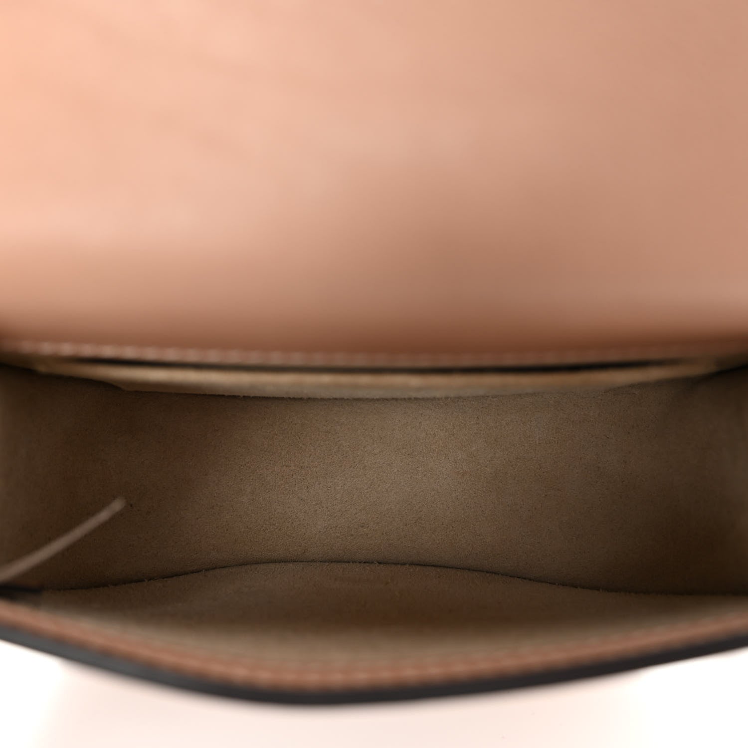 Chloe Calfskin Suede Small Nile Bracelet Bag Biscotti Beige 5 of 9