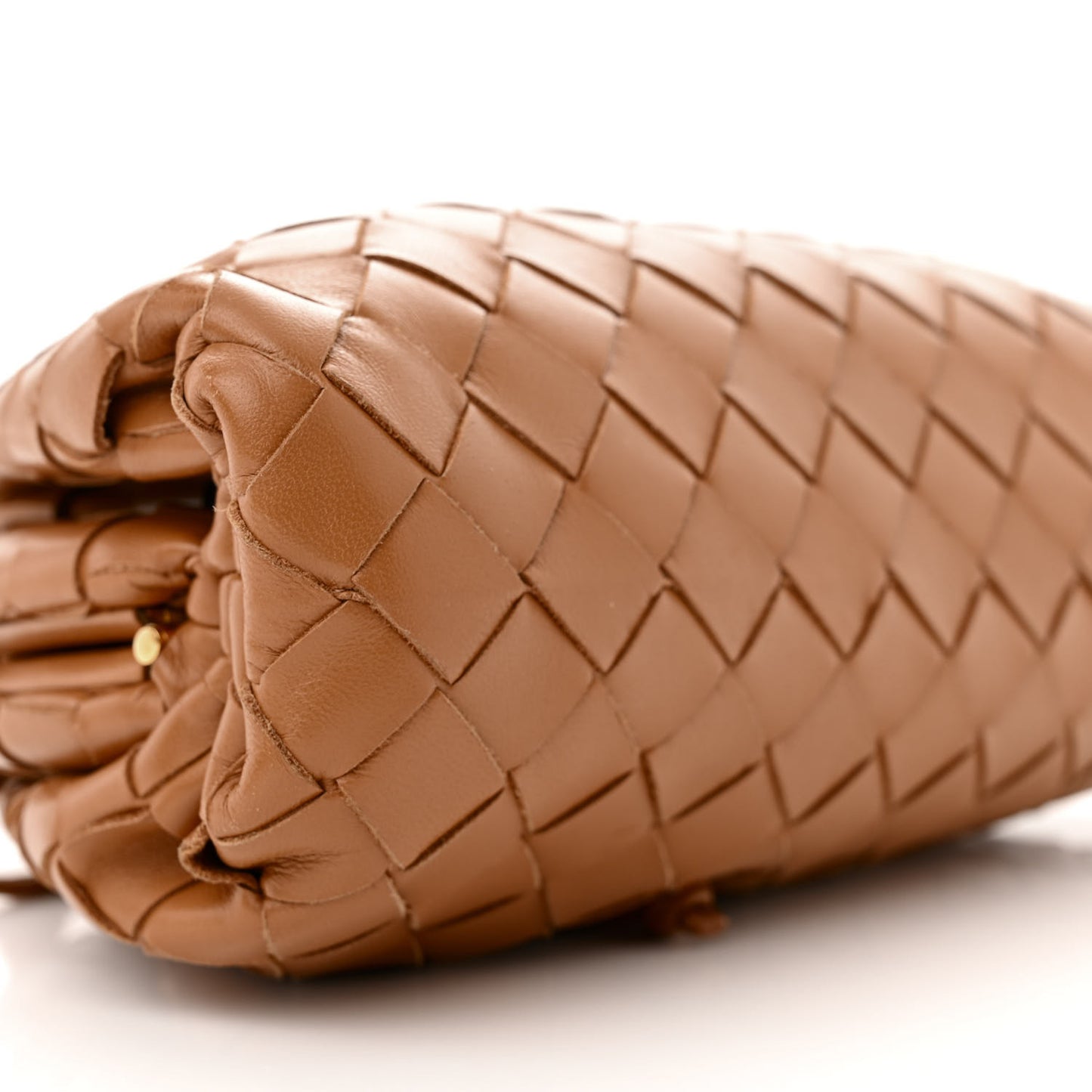 Nappa Intrecciato The Mini Pouch Carmel