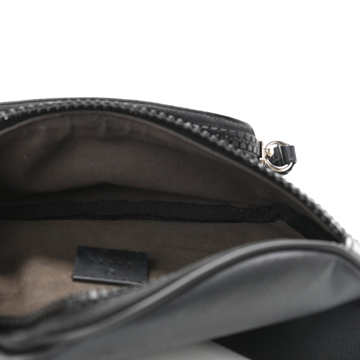 GG Supreme Monogram Belt Bag Black