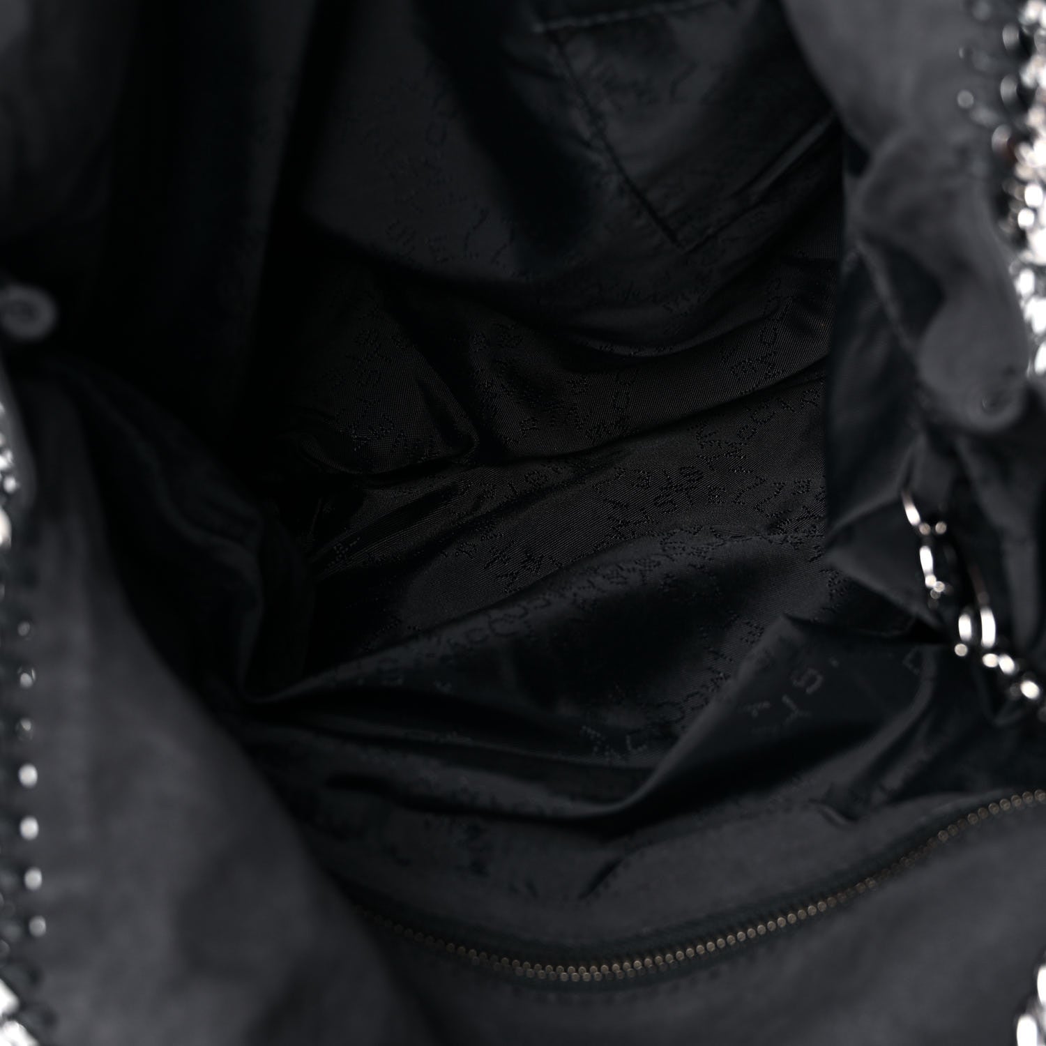 Stella McCartney Studded Eco Suede Falabella Tote Black 4 of 7