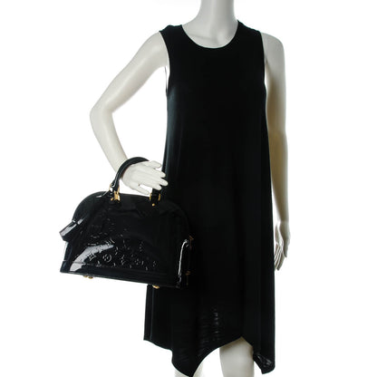 Louis Vuitton Vernis Alma PM Noir Magnetique 2 of 8