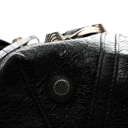Balenciaga Agneau Arena Large Le Cagole Carry All Bag Black 12 of 12