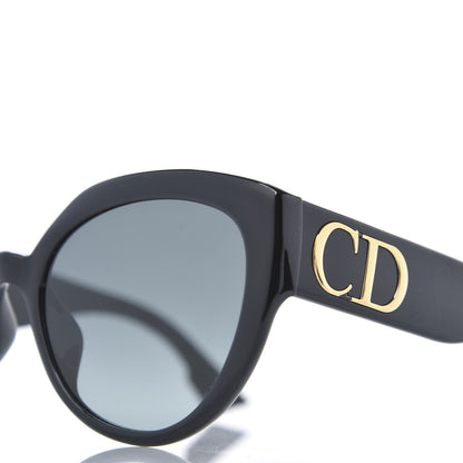 Christian Dior Acetate DDiorF Cat Eye Sunglasses Black 9 of 9