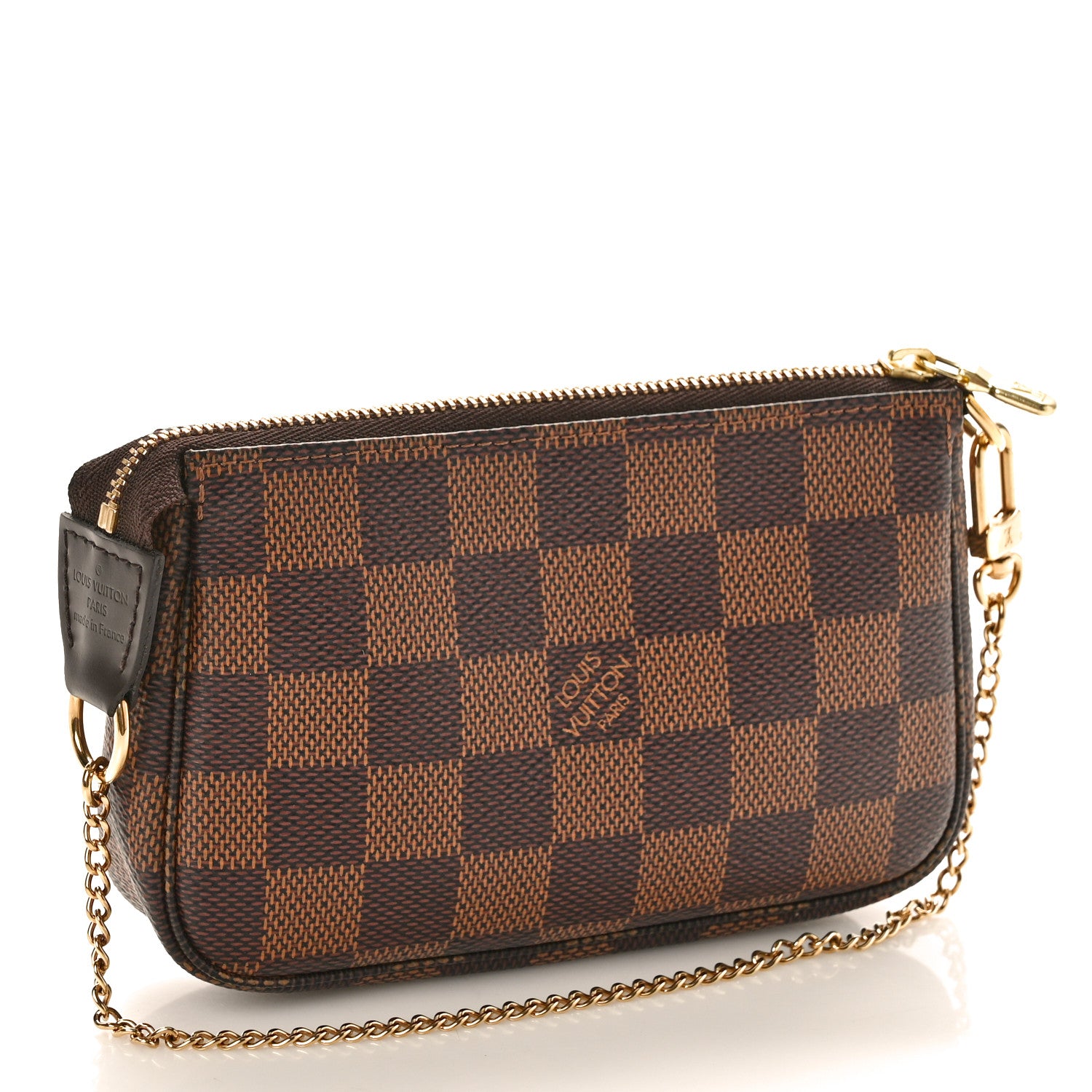 Louis Vuitton Damier Ebene Mini Pochette Accessories 3 of 10