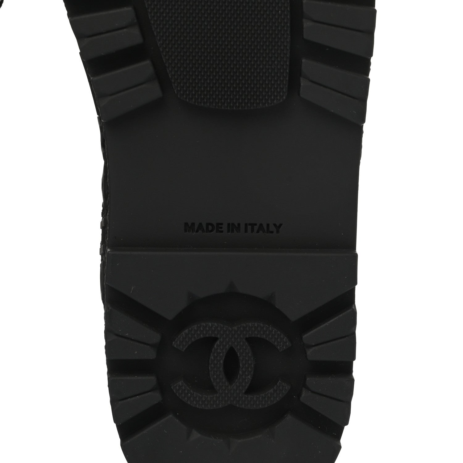 Chanel Calfskin Cap Toe CC Ankle Boots 37 Black 6 of 10