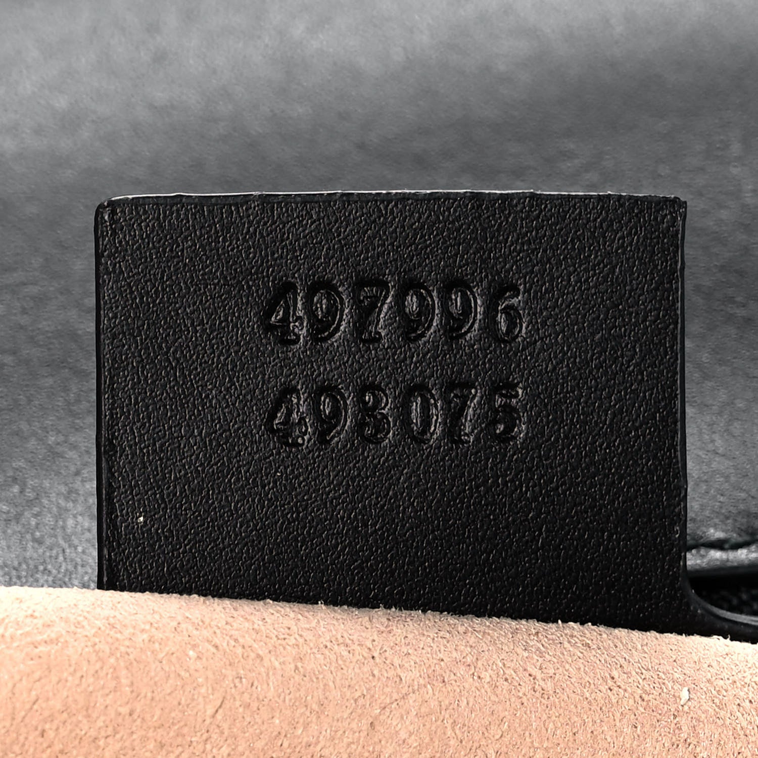 Gucci GG Supreme Monogram Small Osiride Top Handle Bag Black Gold 7 of 10